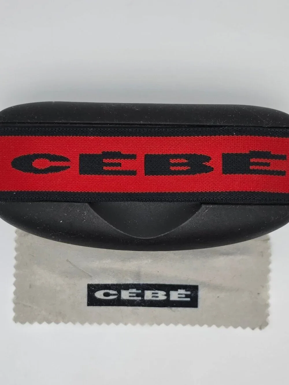 Cebe 0495 43 Black Mountaineering Glacier Aviator Sunglasses FRAME ONLY w/ Case